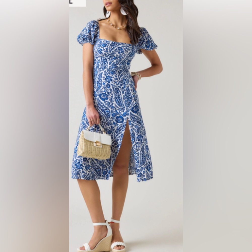 Miami for Francesca’s Paisley Dress XS